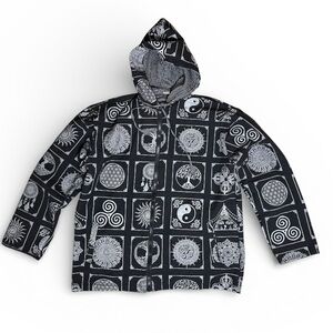 Unisex Whimsygoth Genuine Hand Sewn Spiritual Siddhartha Jacket from Nepal